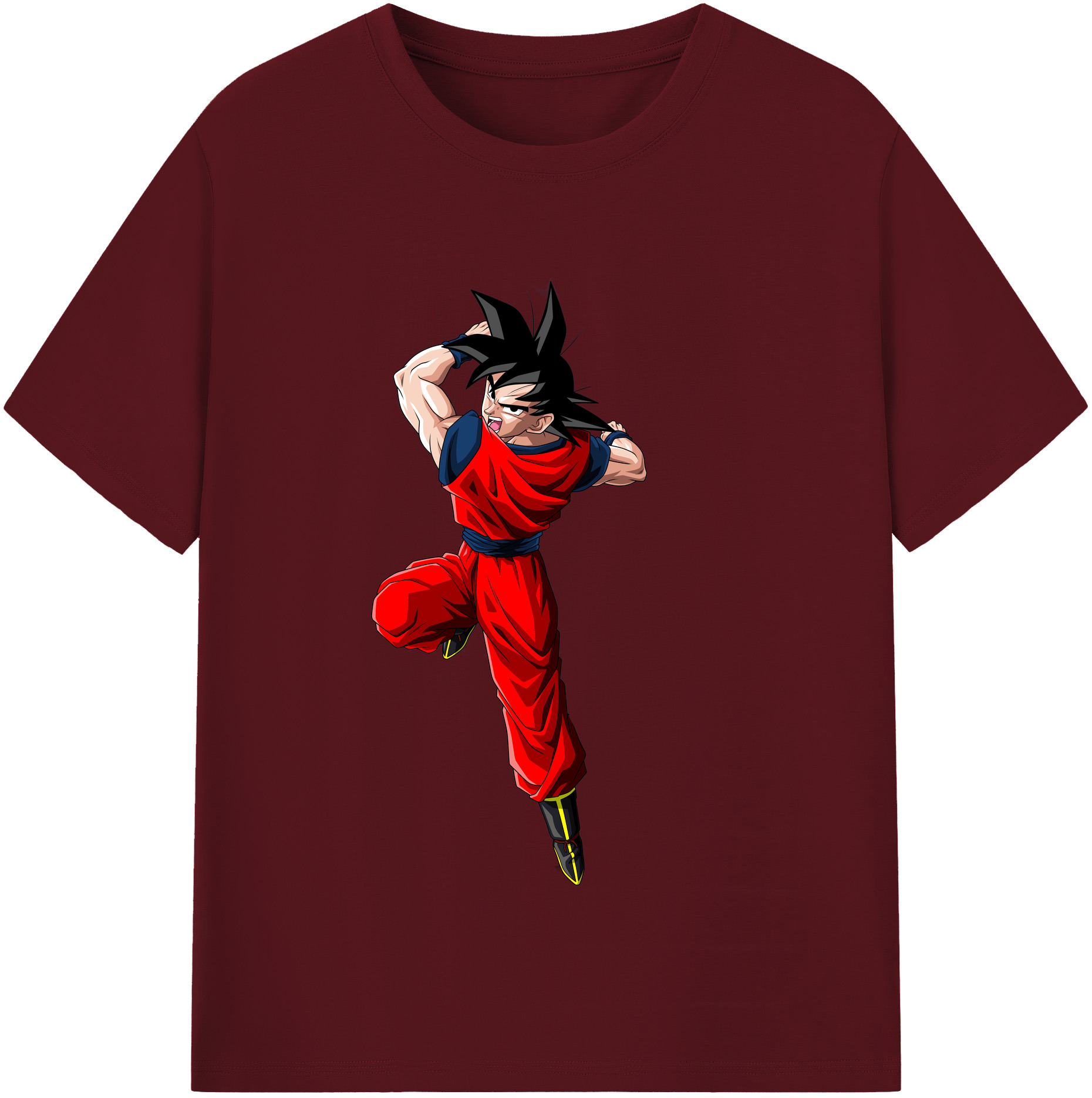 （画像用） ドラゴンボール 孫悟空（そん ごくう）Son Goku カカロット DRAGON BALL Kakarotto 綿100％半袖Tシャツ（フロントプリント）